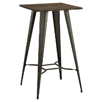 Direct Bar Table - Brown