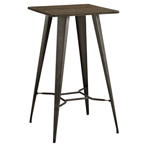 Direct Bar Table - Brown 