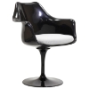 Lippa Saarinen Inspired Black Armchair - EEI-205