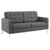Loft Fabric Loveseat - Tufted - EEI-2051