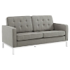 Loft Fabric Loveseat - Tufted - EEI-2051