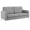 Loft Fabric Loveseat - Tufted - EEI-2051