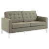Loft Fabric Loveseat - Tufted - EEI-2051