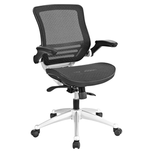 Edge All Mesh Office Chair - Adjustable Height, Swivel, Black 