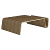 Polaris Wood Coffee Table - Walnut, Magazine Racks - EEI-2091-WAL