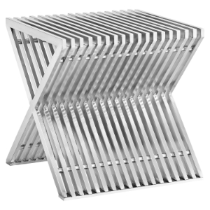 Press Stainless Steel Side Table 