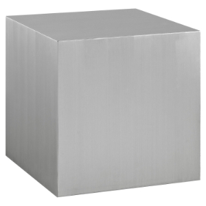 Cast Stainless Steel Side Table 