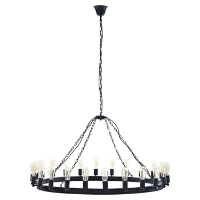 Teleport 52" Chandelier - Brown