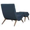 Ramp Fabric Lounge Chair Set - Tufted, Azure - EEI-2143-AZU