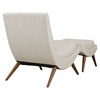 Ramp Fabric Lounge Chair Set - Tufted, Sand - EEI-2143-SAN
