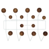Gumball Coat Rack - Walnut - EEI-216-WAL