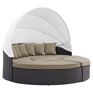 Convene Canopy Patio Daybed 