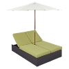 Convene Double Outdoor Patio Chaise - EEI-2180-EXP-SET