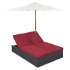 Convene Double Outdoor Patio Chaise - EEI-2180-EXP-SET