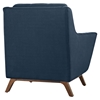 Beguile Fabric Chairs - Button Tufted, Azure - EEI-2185-AZU-SET