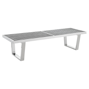 Sauna 5' Stainless Steel Bench 