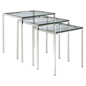 Nimble Nesting Table - Silver 