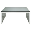 Gridiron Coffee Table - Silver - EEI-284-SLV