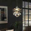 Petal Silver Pendant Chandelier - EEI-50X-SLV