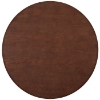 Lippa Saarinen Inspired 48" Round Walnut Top Dining Table - EEI-523