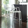 King Modern Aluminum Bar Stool - EEI-541-SLV