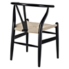 Amish Dining Wood Armchair - Black - EEI-552-BLK
