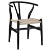 Amish Dining Wood Armchair - Black - EEI-552-BLK