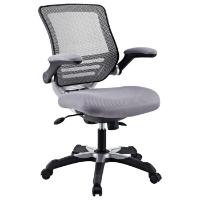 Edge Mesh Back Office Chair - Adjustable Height, Gray