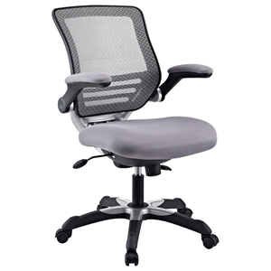Edge Mesh Back Office Chair - Adjustable Height, Gray 