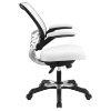 Edge Mesh Office Chair - Adjustable Height, Swivel, White - EEI-594-WHI