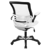 Edge Mesh Office Chair - Adjustable Height, Swivel, White - EEI-594-WHI