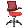 Edge Leatherette Office Chair - Adjustable Height, Swivel - EEI-595