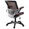 Edge Mesh Back Office Chair - Adjustable Height, Brown - EEI-595-BRN
