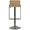 LEM Piston Style Bar Stool with Wood Seat - EEI-605