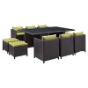 Reversal 11 Pieces Outdoor Patio Set - EEI-644-EXP-SET