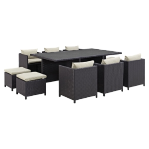 Reversal 11 Pieces Outdoor Patio Set 