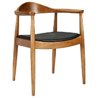 Tracy Kennedy Wood Dining Armchair