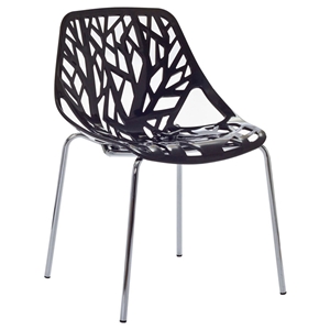 Stencil Stackable Plastic Chair 