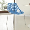 Stencil Dining Side Chair - Blue - EEI-651-BLU