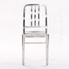 Sailor Polished Aluminum Side Chair - EEI-656