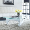 Triangle Glass Top Coffee Table - EEI-663