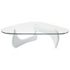 Triangle Glass Top Coffee Table - EEI-663