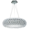 Acrylic Crystal 25" Halo Chandelier - EEI-669