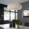 Acrylic Crystal 25" Halo Chandelier - EEI-669