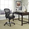 Articulate Faux Leather Office Chair - Black - EEI-755-BLK