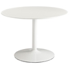 Revolve Round Dining Table - White - EEI-785-WHI