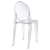 Casper Backrest Dining Chair - Clear (Set of 4) - EEI-908-CLR
