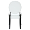 Button Dining Chair - White (Set of 2) - EEI-912-WHI