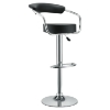 Diner Bar Stool - Black, Swivel (Set of 4) - EEI-932-BLK