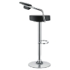 Diner Bar Stool - Black, Swivel (Set of 4) - EEI-932-BLK